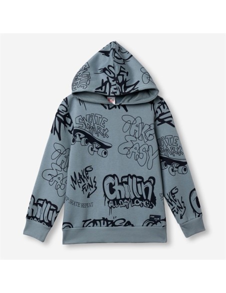 Fleece sweatshirt for boys 6–16 years.