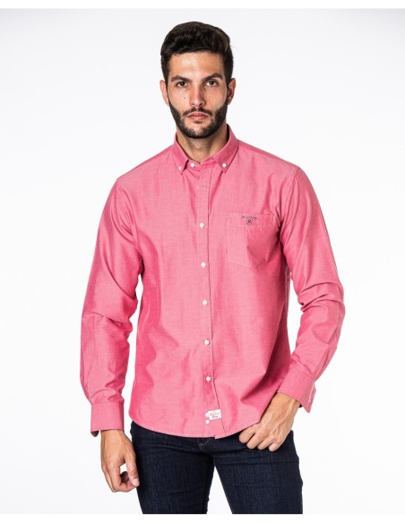 camisa hombre manga larga