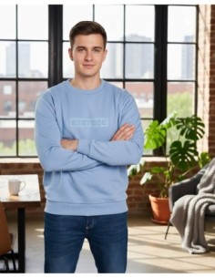 SUDADERA HOMBRE SIN CAPUCHA